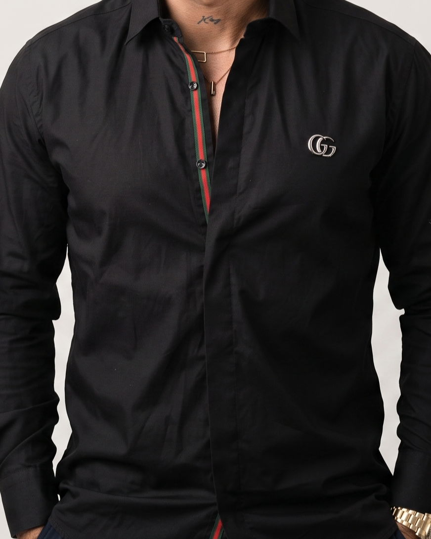 Gucci - Placket Shirt - Black