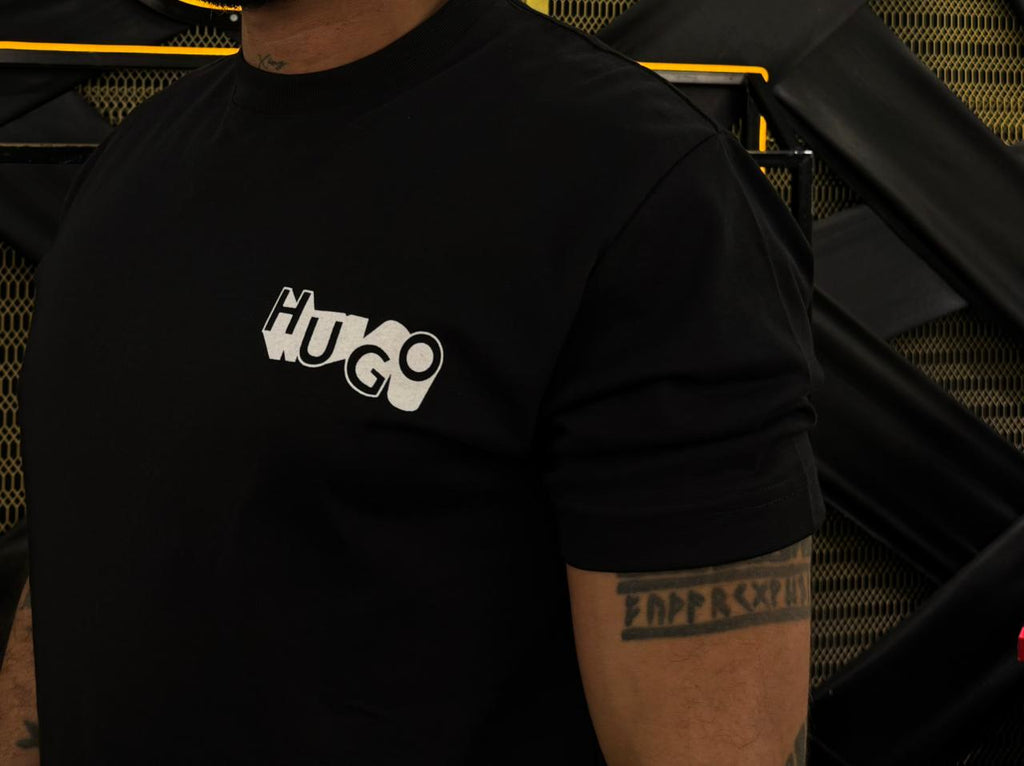 Hugo Boss - Graphic Logo T-Shirt - Black