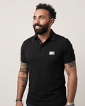 Dolce & Gabbana - Metal Logo Polo T-Shirt - Black