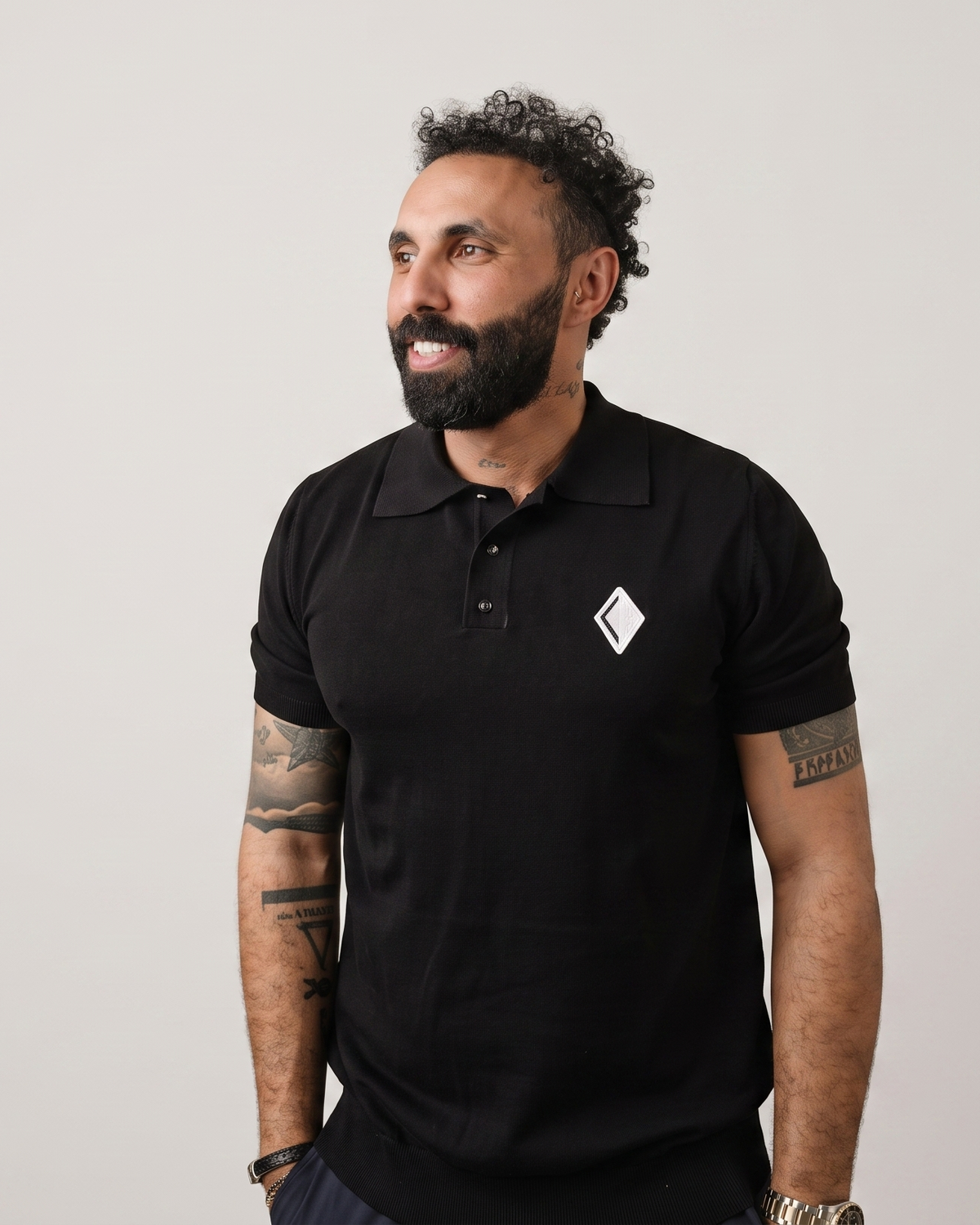 Dior - Fine Polo - Black