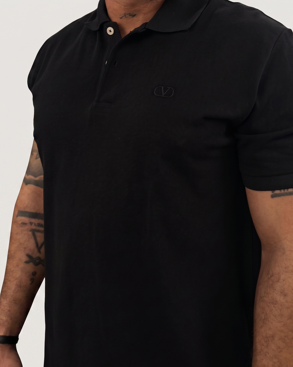 Valentino - Polo T-Shirt - Black