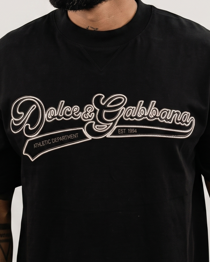 Dolce & Gabbana - Graphic T-Shirt - Black